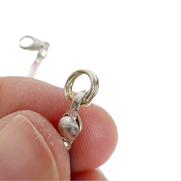 Pearlescent Tubular Acrylic Pastel Beaded Necklace and Bracelet Set - Picture 8 of 12